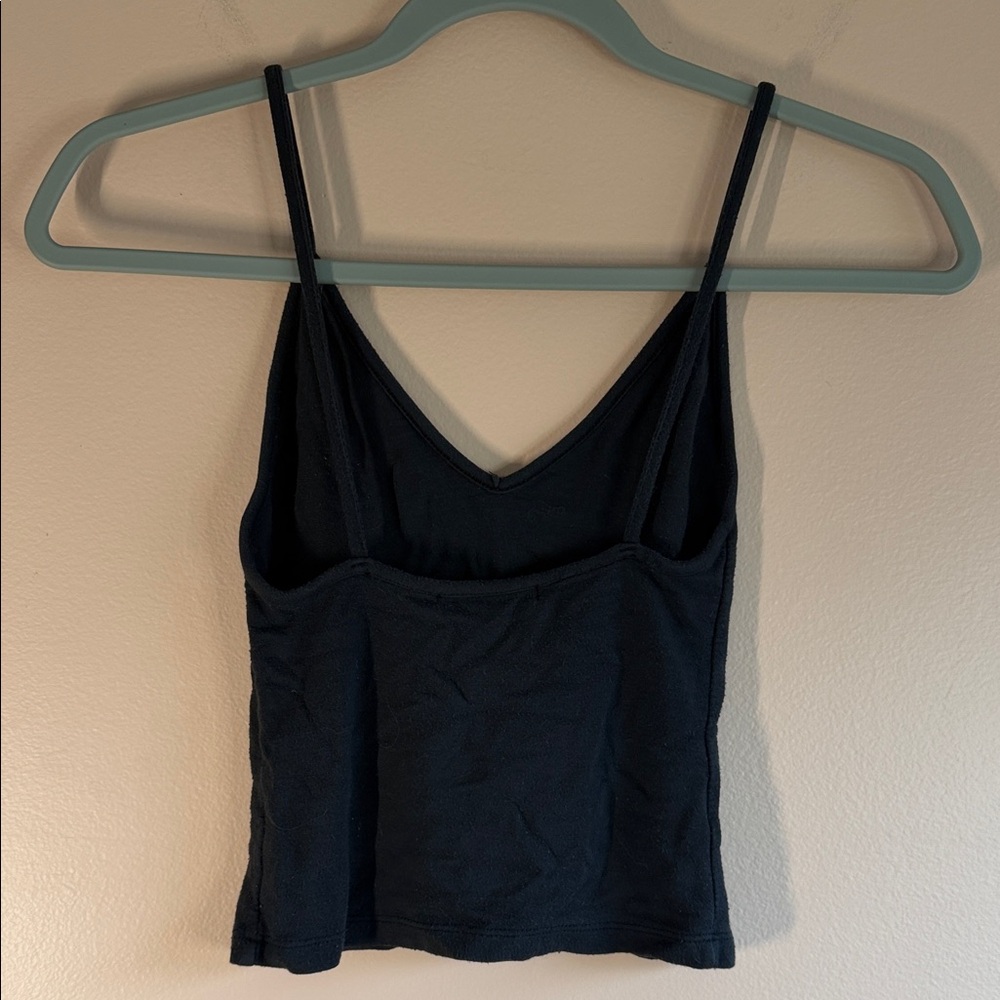 Brandy Melville Black V-Neck Spaghetti Strap Camisole - Picture 5 of 5